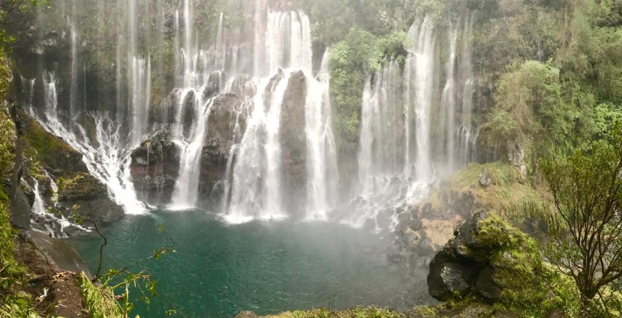 Lounge des hauts 3 maisons à L'étang-Salé sans vis à vis avec vue panoramique Océan et Montagne Exterior foto