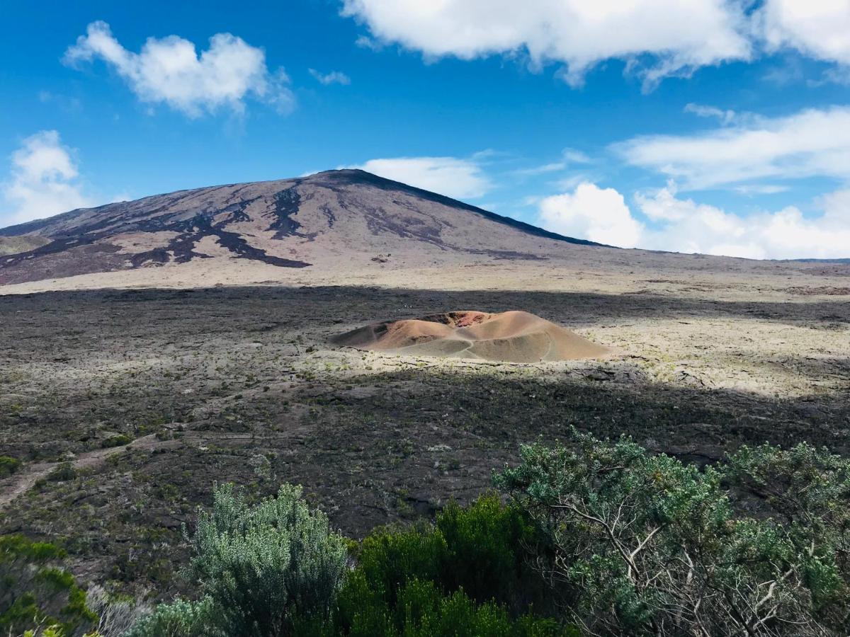 Lounge des hauts 3 maisons à L'étang-Salé sans vis à vis avec vue panoramique Océan et Montagne Exterior foto